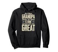 Juste au Moment où Grand-père Pense Que Son Travail est Sweat à Capuche