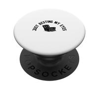 Juste au Repos de Mes Yeux PopSockets PopGrip Adhésif