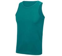 Juste Cool Polyester Respirant Évacuation Athlétique Sports Débardeur Singlet