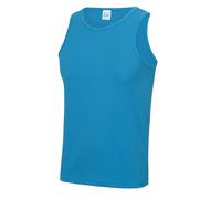 Juste Cool Polyester Respirant Évacuation Athlétique Sports Débardeur Singlet