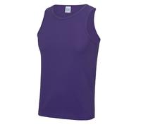 Juste Cool Polyester Respirant Évacuation Athlétique Sports Débardeur Singlet