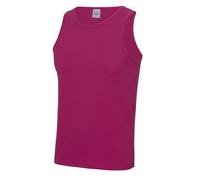 Juste Cool Polyester Respirant Évacuation Athlétique Sports Débardeur Singlet