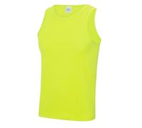 Juste Cool Polyester Respirant Évacuation Athlétique Sports Débardeur Singlet