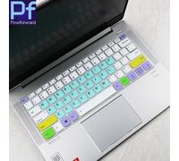 Juste de clavier en silicone pour Lenovo,Emergency APad Flex 5,14 pouces,Isabel 8,2023,14ABR8,14iah8,14IRL8,Emergency APad Slim 5,14ALC7,14IJL7,14IAU7 - Type candymint