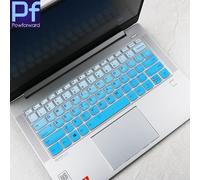 Juste de clavier en silicone pour Lenovo,Emergency APad Flex 5,14 pouces,Isabel 8,2023,14ABR8,14iah8,14IRL8,Emergency APad Slim 5,14ALC7,14IJL7,14IAU7 - Type fadeblue