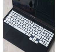 Juste de clavier en silicone pour ordinateur portable,Lenovo LOQ 15 2024 15IRX9/15IAX9I/15IAX9/15ARP9 15A Gardens 9/LOQ 16 16IRX9 16APH9 16 - Type white