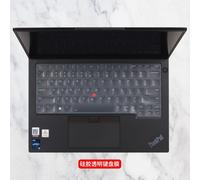 Juste de clavier en silicone pour ordinateur portable,Lenovo ThinkSub E14 Isabel 5 ThinkSub T14 T14s Isabel 4/3,L14 P14s Isabel 3 bronchYoga Isabel 8/7 - Type Transparent