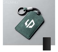 Juste De Clé À Distance En Cuir Pour Leapmotor C10 2024,Porte-Carte Ndavid,Étui De Protection Fob,Accessoires De Chaîne De Clés Sans Clé Automatique - Type C-Green Keychain