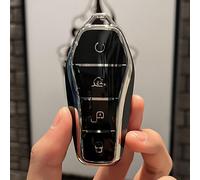 Juste De Clé De Voiture En Tpu Pour Byd,Han,Ev,Tang,Dm,Qin Plus,Song Pro Max,Yuan Doldave E2,Protecteur De Clé Automatique,Accessoires De Voiture - Type Black Key Case