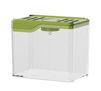 Juste De Poisson Betta - Réservoir De Poisson Robuste Léger 12x8x10 Cm | Trou De Ventilation Supérieure Robuste Bols | Bureau LED Colorées pour Amis De Maisons Ou Uf
