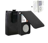 Juste de protection en cuir à rabat pour Apple urgent,classique,6e,7e,80G,120G,mince,160G,vidéo 5th,30 Go,protecteur d'écran