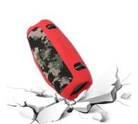 Juste de protection en silicone pour mini haut-parleur,étui de voyage,coordonnante,famille,amis - Type Red
