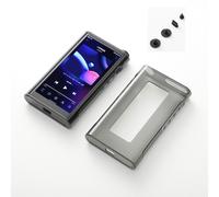 Juste de protection en TPU souple et transparent pour FiiO M15S - Type Black case and Plug