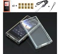Juste de protection en TPU souple et transparente pour Sony Walkman,Marin,A50,A55,A56,A57,A55HN,A56HN,A57HN,protecteur d'écran et sangle - Type Clear