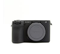 Juste de protection pour appareil photo sans miroir,étui en silicone,peau d'armure,housse de corps,sac pour appareil photo Sony A6700 uniquement - Type Black