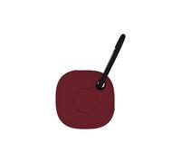 Juste De Protection Pour Samsung Galaxy Smarttag Tracker,Antichoc,Anti-Rayures,Anti-Poussière,Étui De Protection En Silicone,Accessoires De Coque - Type Wine Red