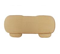 Juste De Siège De Voiture Avant Et Arrière Antidérapante,Protection De Siège Universelle,Coussin En Polymères,Accessoires Automobiles,Garder Au Chaud En Hiver - Type Front Beige 1 #B