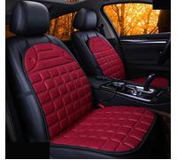 Juste De Siège De Voiture Métropolitaine,Chauffage Électrique,Coussin De Siège,Maintien Au Chaud,Universel En Hiver,Noir,Gris,Lada Granta Esa,12v,24v.12v Red 1pair.
