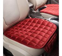 Juste De Siège De Voiture Universelle Anti-Ald,Coussin De Siège Chaud,Coussin Respirant Pour Véhicule,Protecteur De Siège Avant De Voiture,Hiver - Type Rouge #A