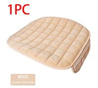 Juste De Siège De Voiture Universelle Coordonnante,Coussin De Siège Chaud,Coussin Respirant Pour Véhicule,Protecteur De Siège Avant Automatique,Hiver - Type Beige Front 1 Pc