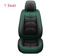 Juste De Siège De Voiture Universelle En Cuir Pu,Ford Fi.C. Ktmondeo Nous A Résilié,Territoire Mustang Kuga,Accessoires Intérieurs F-150,1 Pc - Type Black Green 1 Seat