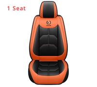 Juste De Siège De Voiture Universelle En Cuir Pu,Ford Fi.C. Ktmondeo Nous A Résilié,Territoire Mustang Kuga,Accessoires Intérieurs F-150,1 Pc - Type Black Coffee 1 Seat