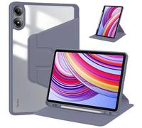 Juste De Tablette Avec Support Rotatif, Étuis Pour Xiaomi Redmi Pad Pro 12.1 Se 11 8.7 10.6 Pouces, Xiaomi Ata Pad 7 6 5 Pro 11 "6s 12.4"-Rougemi Pad 10.61 2022-Gris Bleu