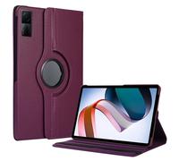 Juste De Tablette En Cuir Pu Pour Xiaomi, Étui Rotatif Résistant À 360, Support De Support, Xiaomi Redmi Pad Se 11 "8.7" 10.61 "12.1, Mipad 5 6 11 6s Pro 12.4-Rougemi Pad Se 8.7inch-Violet