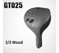 Juste De Tête De Club De Golf Pgm,Ensemble Complet De Poteaux En Bois,Imperméable,Matériau Très Élastique,Facile À Utiliser,Gain De Place,Gt025,1,3,5,Ut - Type 3 5 Wood Grey