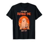 Juste derrière Moi, la Chasse aux fantômes, Un Halloween rétro Paranormal T-Shirt