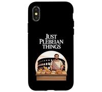 Juste des Choses plébéiennes drôles de Rome Ancienne Coque pour iPhone X/XS