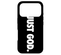 Juste Dieu Cadeau Foi Religieuse chrétienne Coque pour iPhone 17 Pro