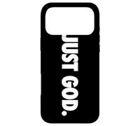 Juste Dieu Cadeau Foi Religieuse chrétienne Coque pour iPhone 17 Pro Max