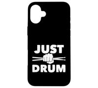 Juste Drum Drummer Coque pour iPhone 16 Plus