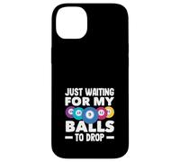 Juste en Attendant Que Mes balles Tombent Bingo Fun Coque pour iPhone 14 Plus