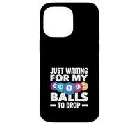 Juste en Attendant Que Mes balles Tombent Bingo Fun Coque pour iPhone 14 Pro Max