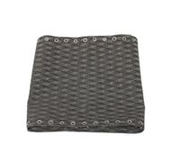 Juste En Tissu De Remplacement Pour Chaise Longue",Gril Inclinable,Respirant,Durable,Coussin De Chaise Longue,Gril Suréwerpour Jardin,Plage,"Le Plus Récent - Type Rhombus Grey