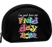 Juste Ici pour Field Day 2023 Porte-Monnaie Portefeuille Femmes et Filles Mignon Mode Sac Changement Pochette Porte-clés Femmes Sac à Main Cadeau