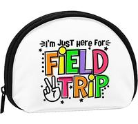 Juste Ici pour Field Day 2023 Porte-Monnaie Portefeuille Femmes et Filles Mignon Mode Sac Changement Pochette Porte-clés Femmes Sac à Main Cadeau
