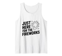 Juste Ici pour la fête des passionnés de Feux d'artifice Débardeur