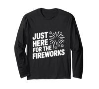 Juste Ici pour la fête des passionnés de Feux d'artifice Manche Longue