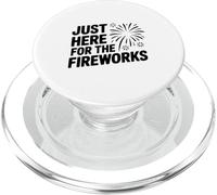 Juste Ici pour la fête des passionnés de Feux d'artifice PopSockets PopGrip pour MagSafe