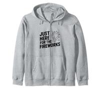 Juste Ici pour la fête des passionnés de Feux d'artifice Sweat à Capuche