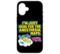 Juste Ici pour Les Siestes d'anesthésie, Une Chirurgie Amusante et Une récupération Coque pour iPhone 16