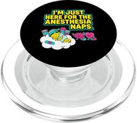 Juste Ici pour Les Siestes d'anesthésie, Une Chirurgie Amusante et Une récupération PopSockets PopGrip pour MagSafe