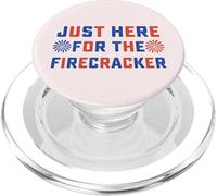 Juste ici pour les tenues de couple Firecracker Funny 4 of July PopSockets PopGrip pour MagSafe