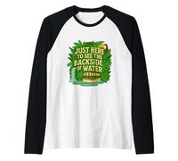Juste Ici pour Voir l'arrière de L'Aventure dans la Jungle Aquatique Manche Raglan