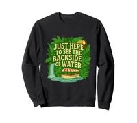 Juste Ici pour Voir l'arrière de L'Aventure dans la Jungle Aquatique Sweatshirt