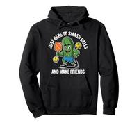 Juste là pour casser des balles et se faire des amis Pickleball Sweat à Capuche