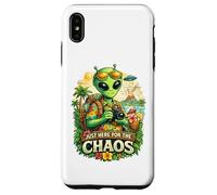 Juste là pour Le Chaos Funny Alien Tourist Coque pour iPhone XS Max